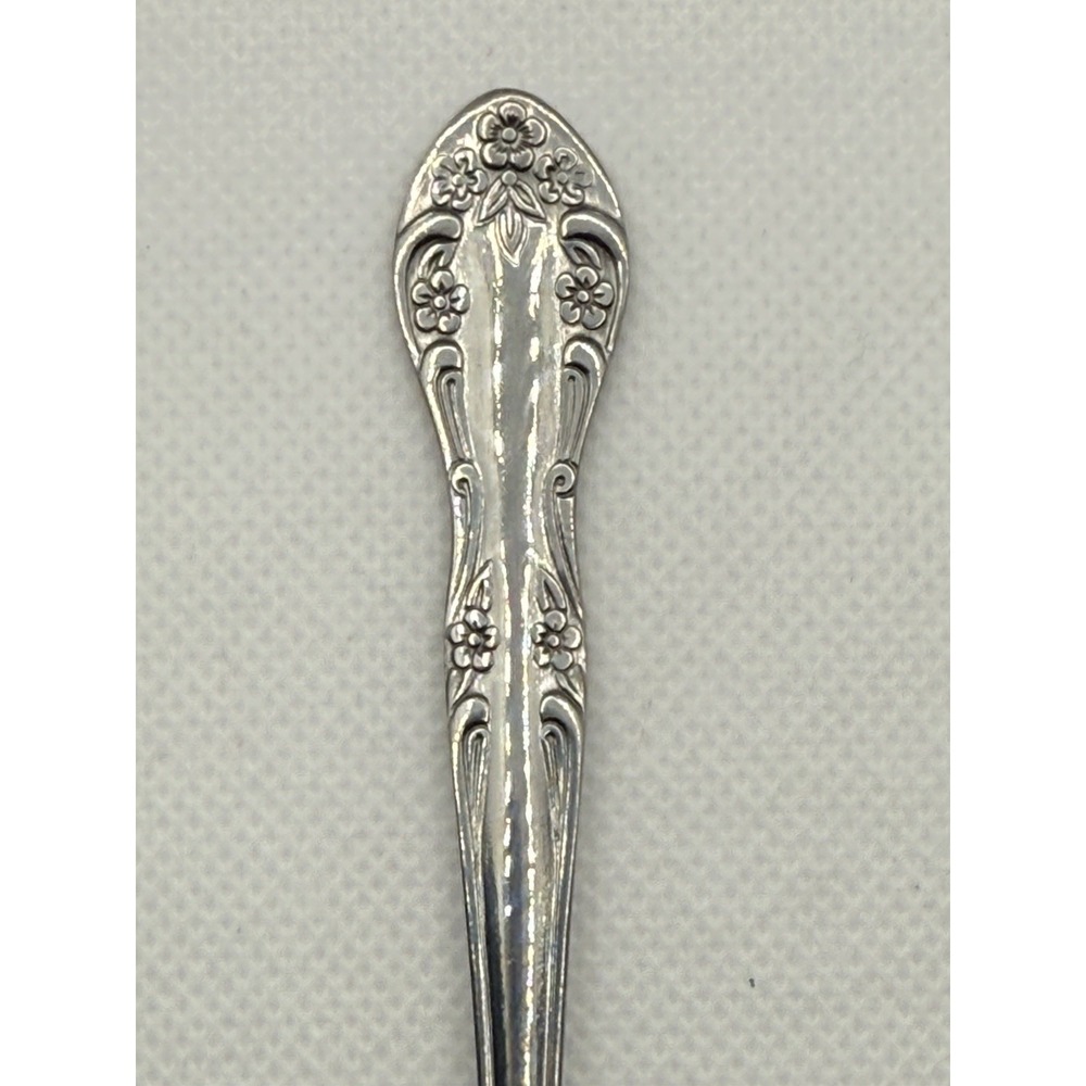 UTICA Saranac Stainelss Retro Korea Set of 8 Cocktail Seafood Forks Glossy 5.75" - Picture 2 of 7